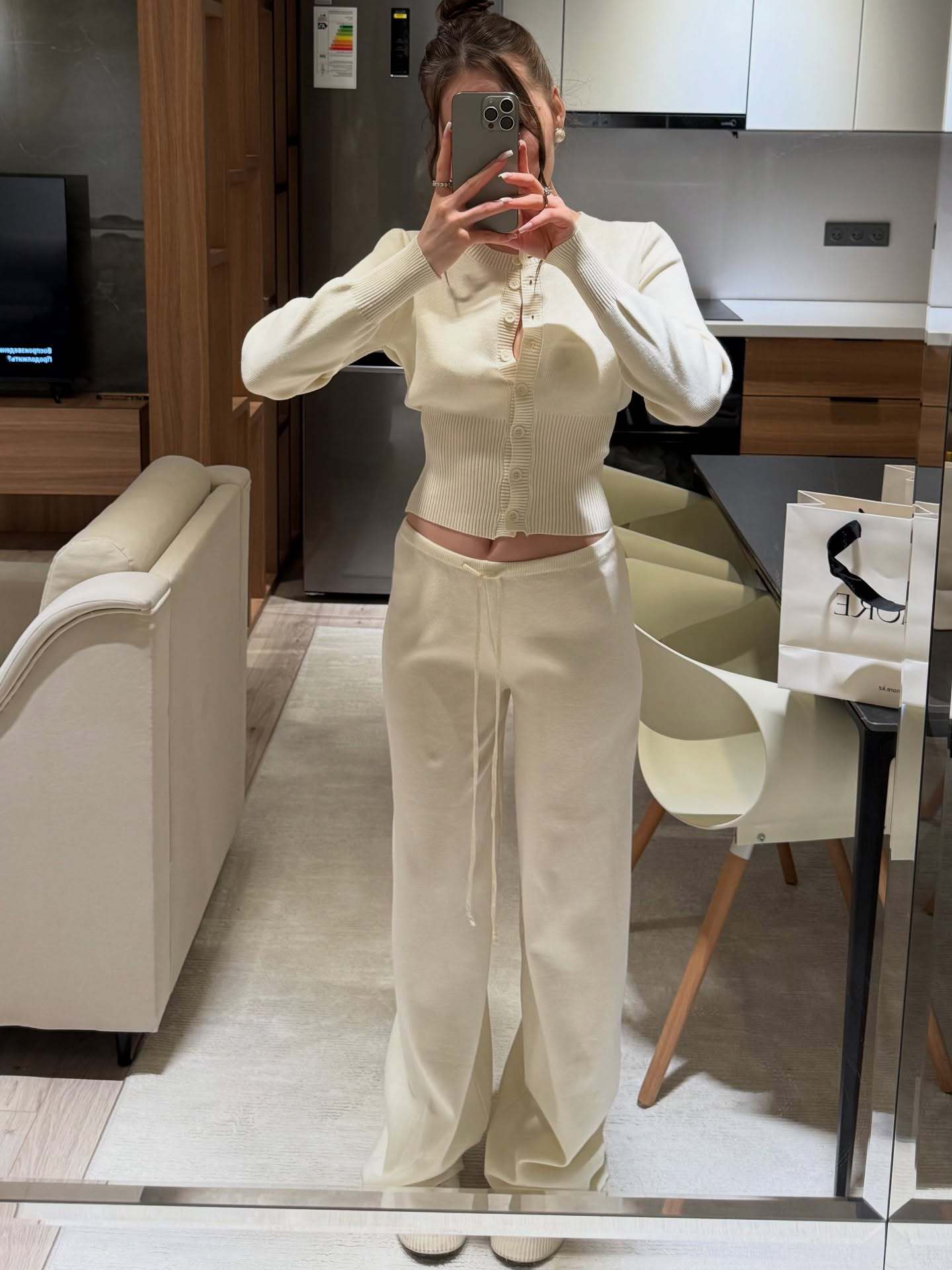 Knit Sweater Solid Color