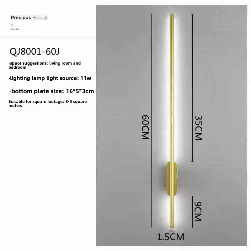 One-Word Long Wall Lamp