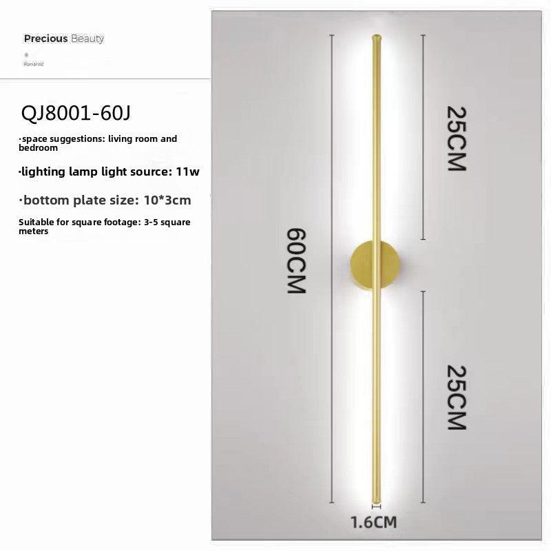 One-Word Long Wall Lamp