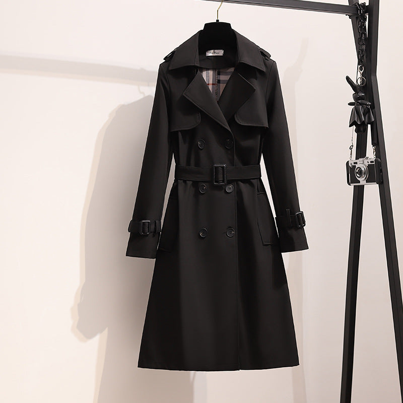 Mid-Length Trench Coat