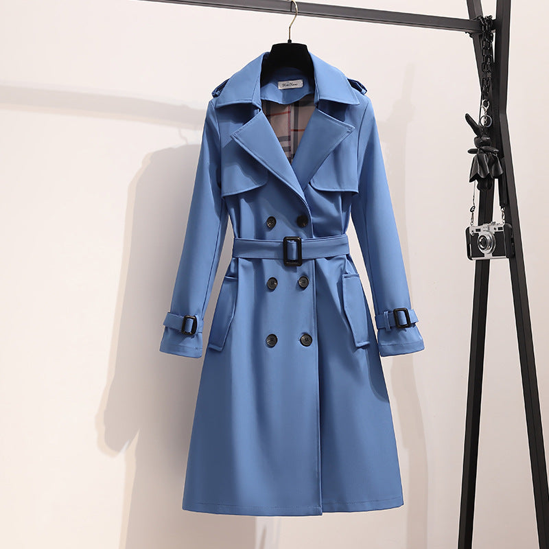 Mid-Length Trench Coat