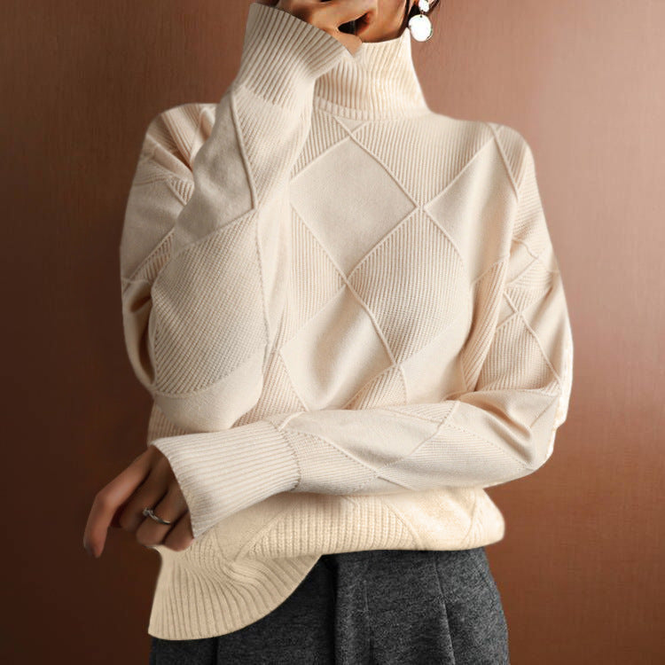 Loose Turtleneck Warm Sweater