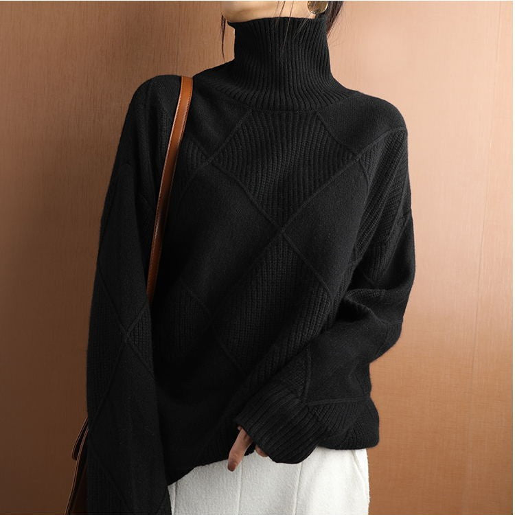 Loose Turtleneck Warm Sweater
