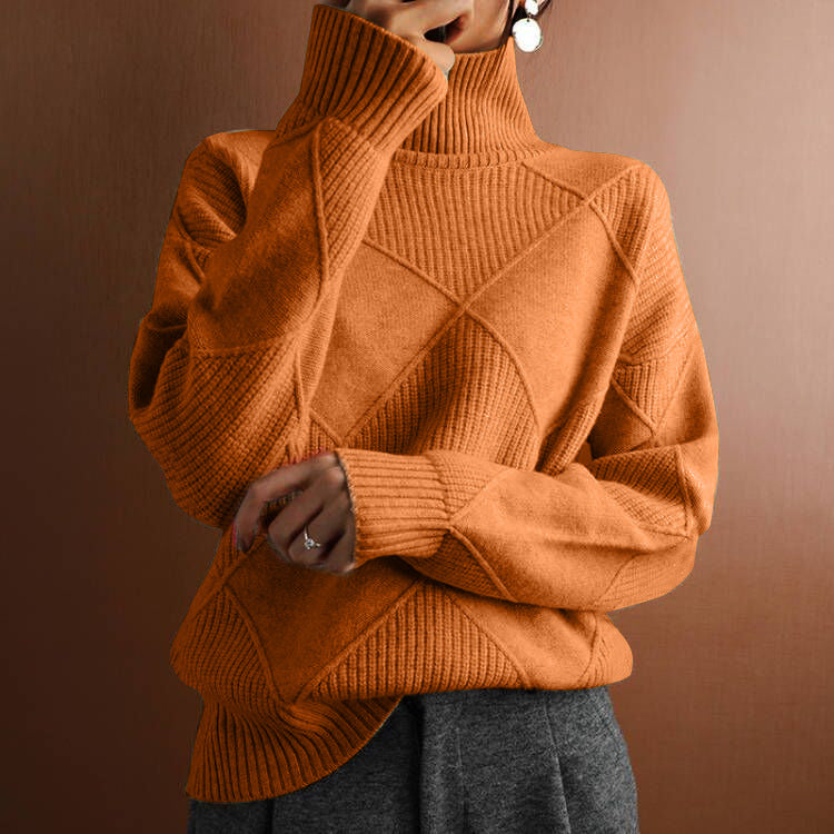 Loose Turtleneck Warm Sweater