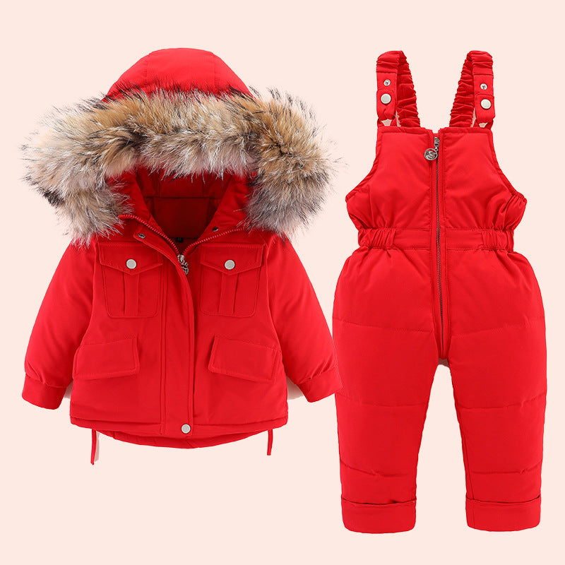 Children'S Down Jacket Set