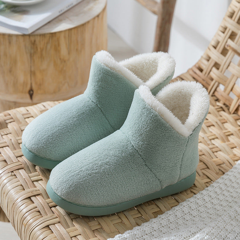 Indoor Couple Plush Cotton Shoes