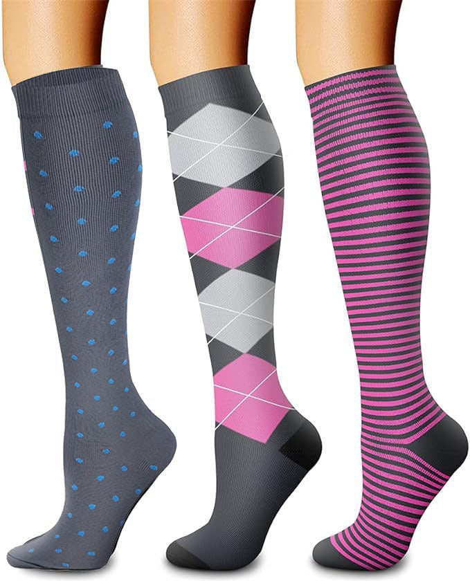 Three Pair Set Pressure Socks