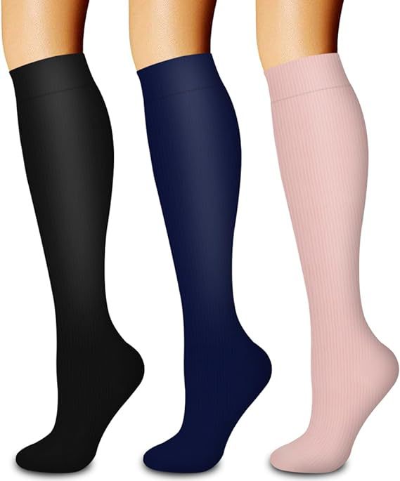 Three Pair Set Pressure Socks
