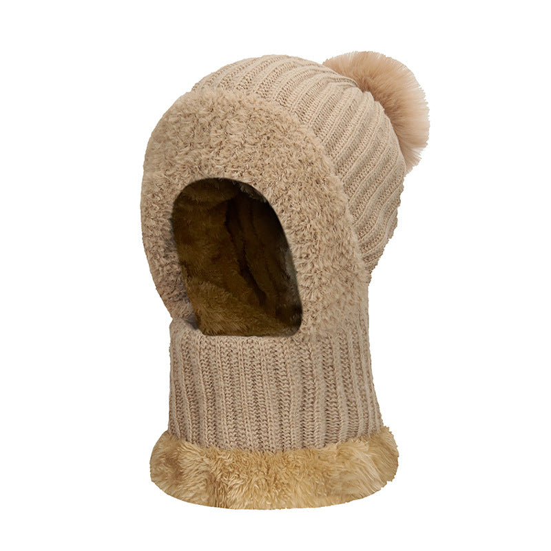 Windproof and Warm Integrated Cap