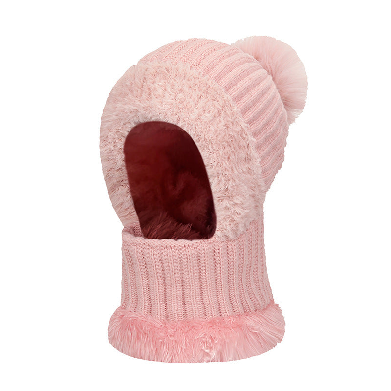 Windproof and Warm Integrated Cap