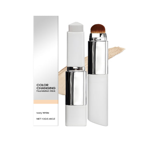 Double Head With Brush Liquid Foundation