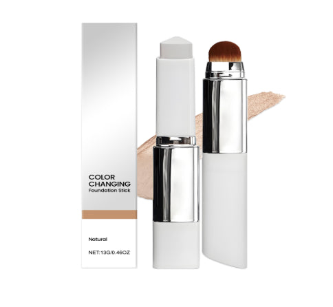 Double Head With Brush Liquid Foundation