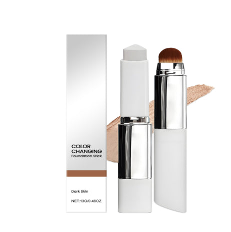 Double Head With Brush Liquid Foundation