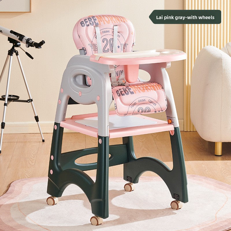 Multi-functional baby dining table and chair