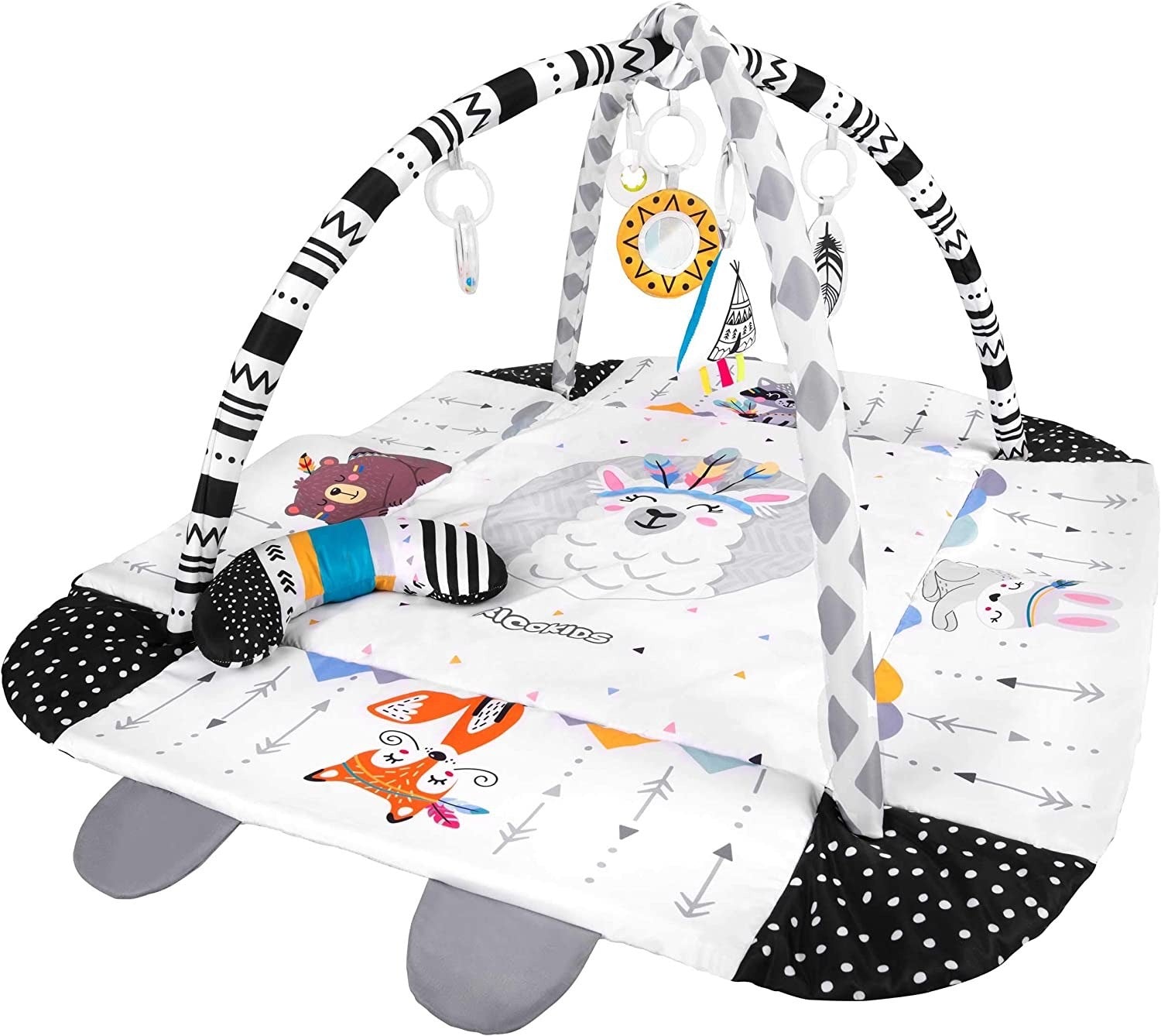 Children's tent crawling mat