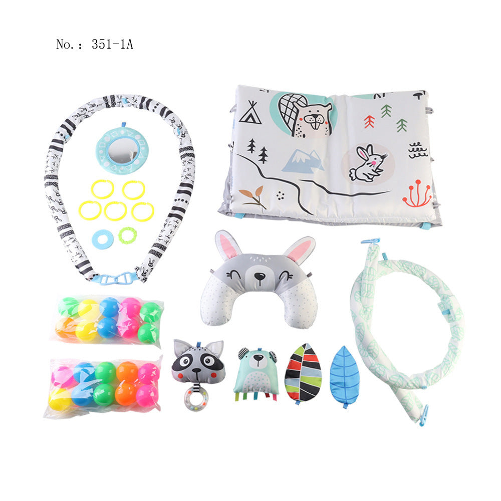 Children's tent crawling mat