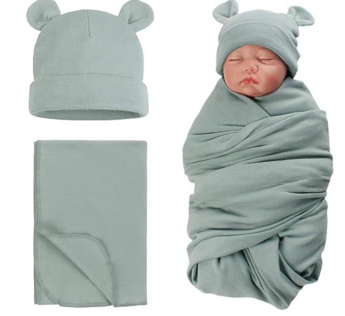 Newborn hat towel suit